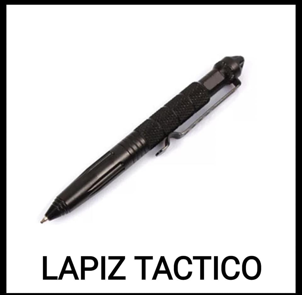 Lapiz Tactico Rompe Vidrio